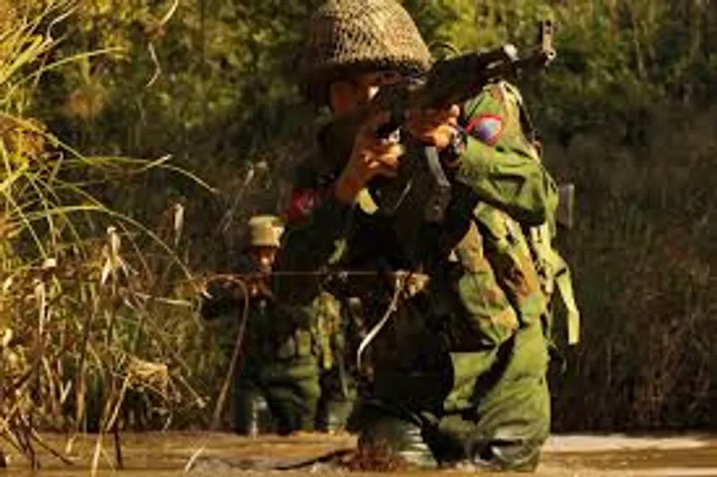 AA occupies two border guard posts in western Burma
