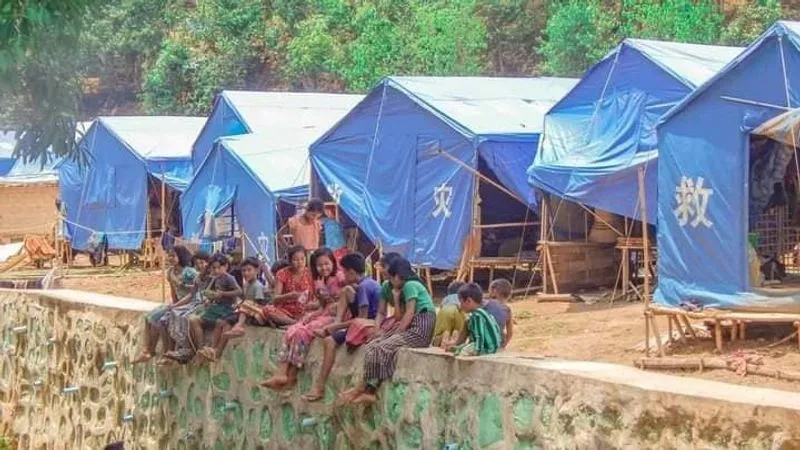 Junta's blockade causes severe food shortages, IDPs in Paletwa face famine like situation 