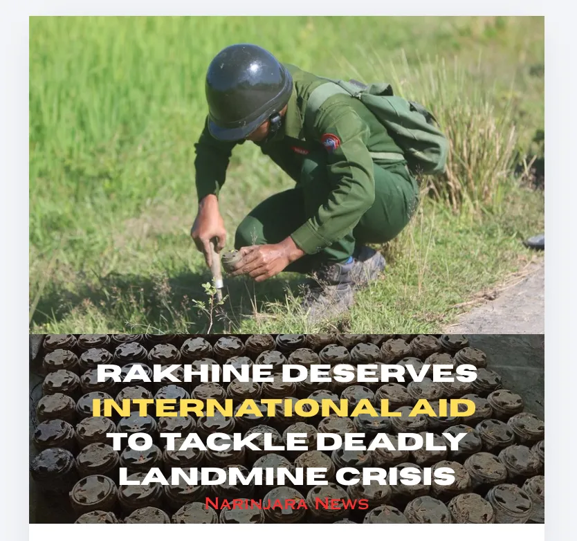 Rakhine deserves international aid to tackle deadly landmine crisis