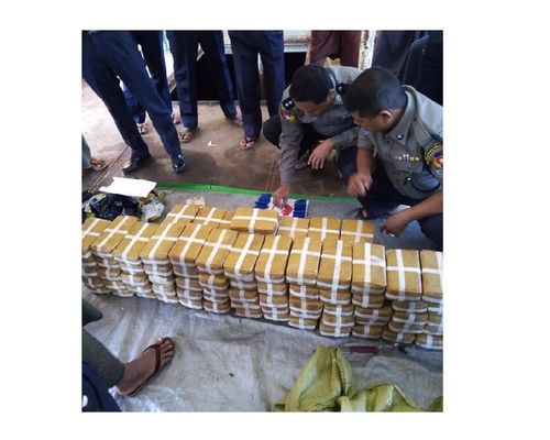 Ks 19.5 billion worth WY tablets seized in Buthidaung Tsp, Rakhine State