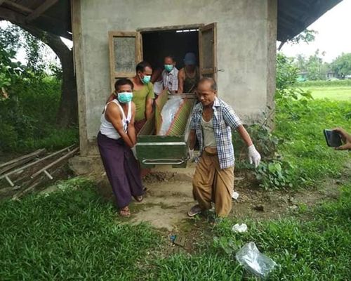 Suspects detainee Carpenter Killed in Kyauk Taw  